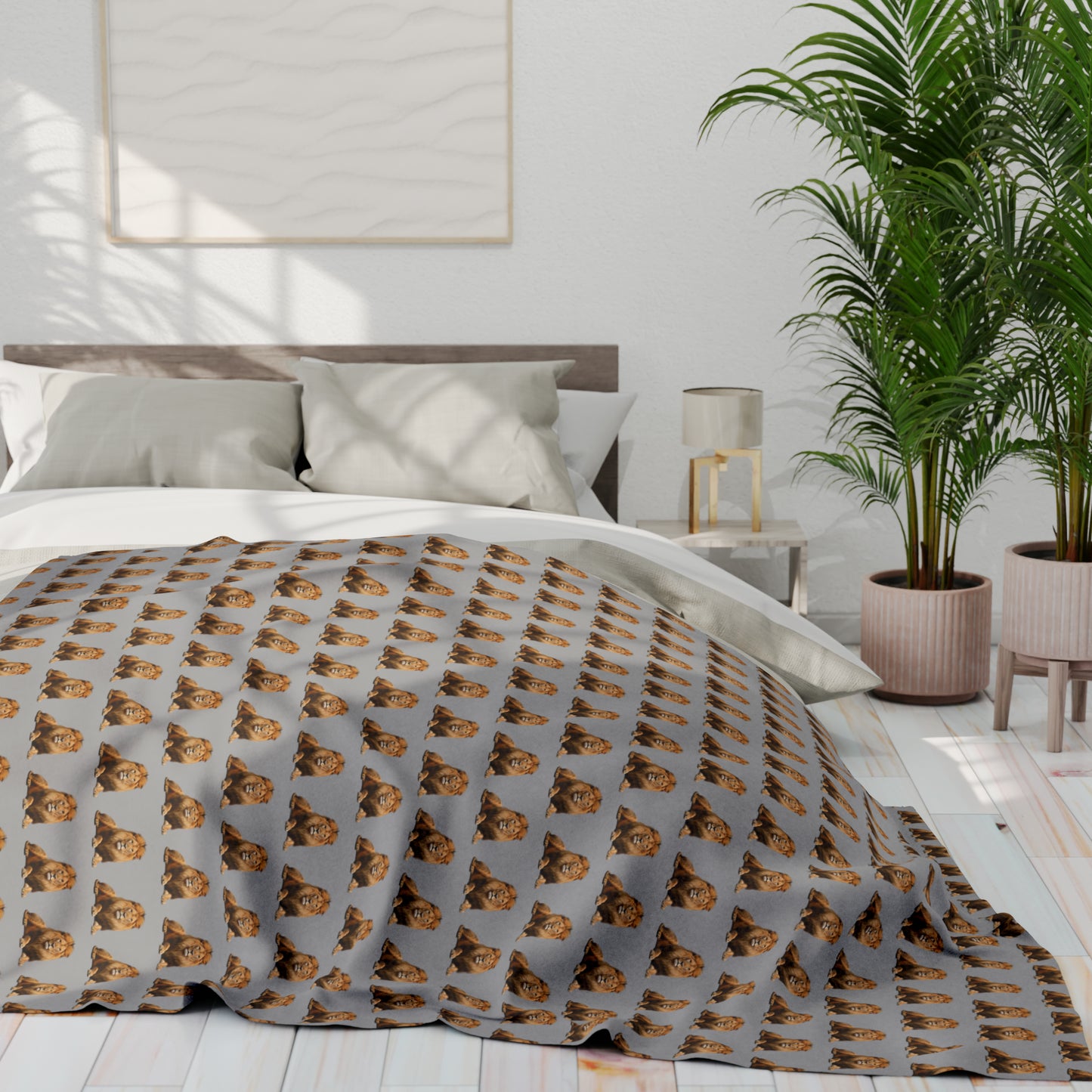 Lion Arctic Fleece Blanket
