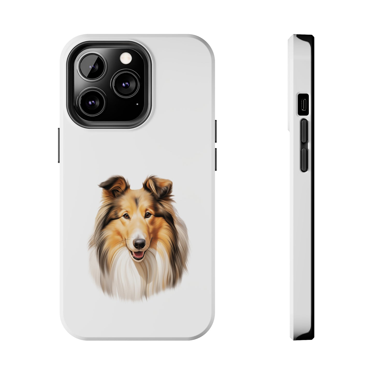 Rough Collie Tough Phone Case