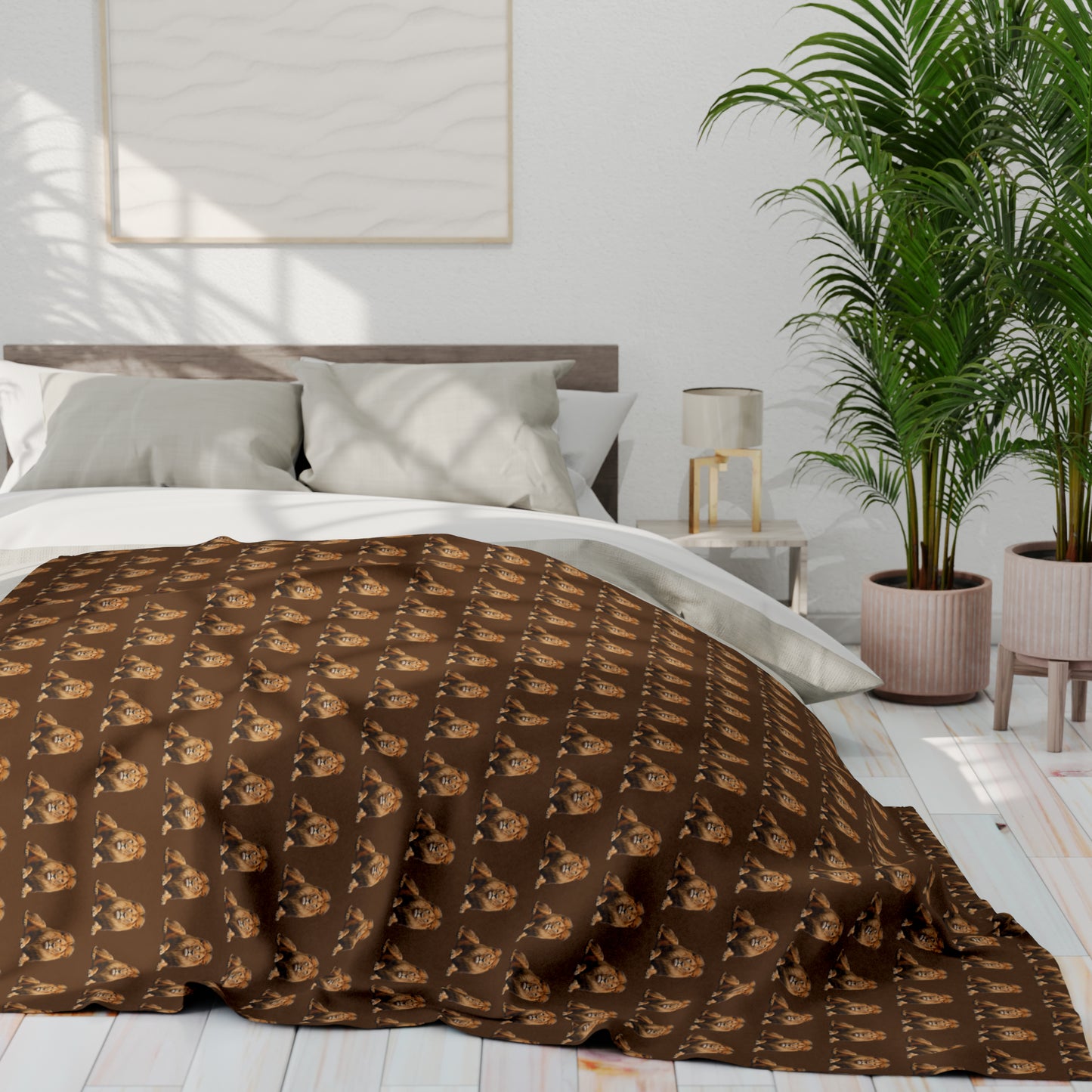 Lion Arctic Fleece Blanket
