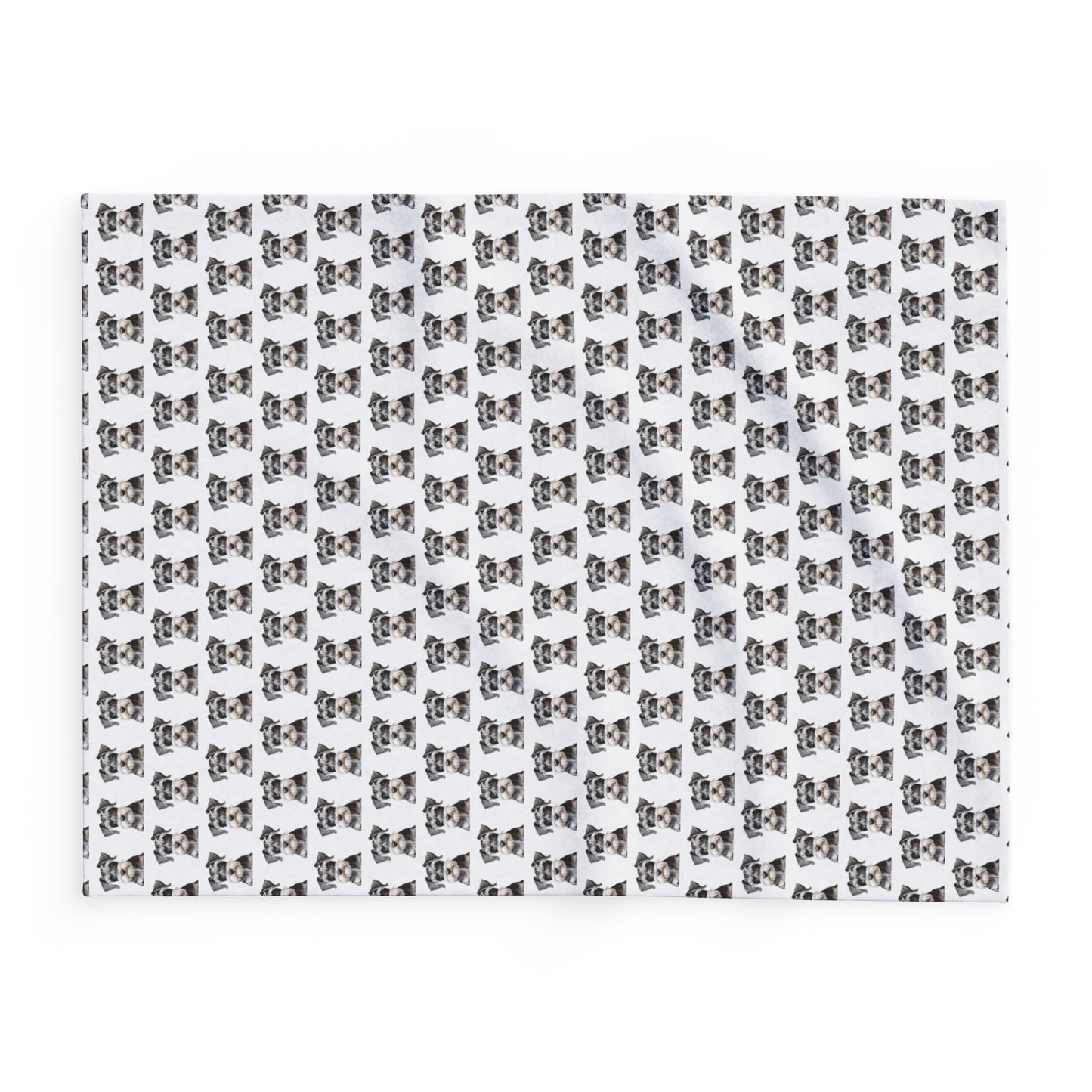 Schnauzer Blanket - Arctic Fleece Dog Throw - Gift for Dog Mom - Pet Decor