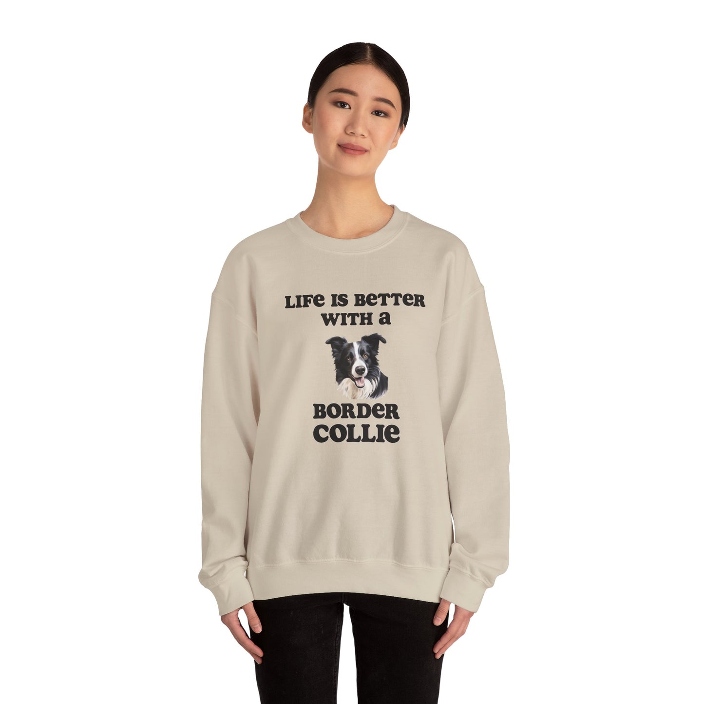 Life is Better with a Border Collie sweatshirt, Dog Mom Shirt, Dog Dog Dad Shirt