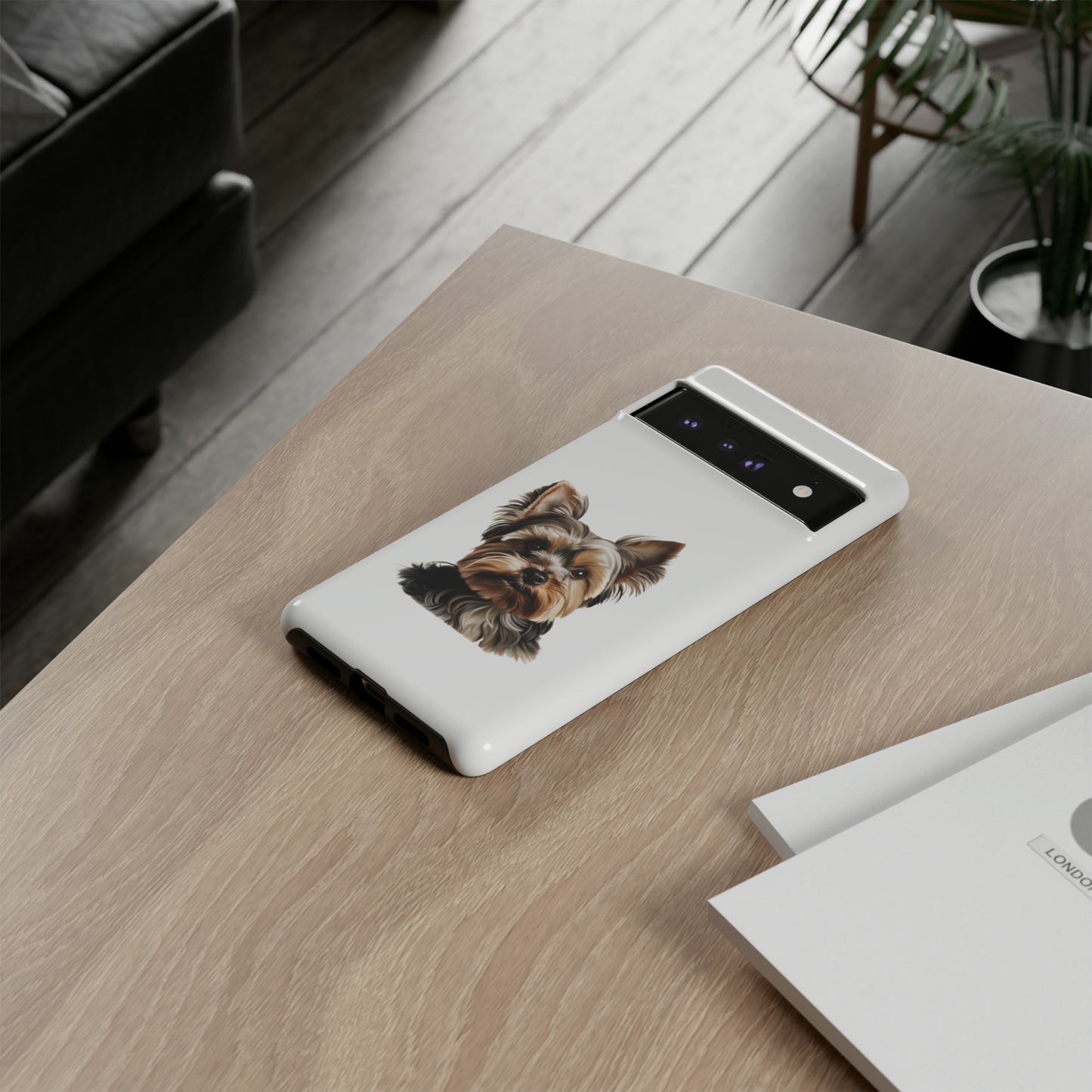 Yorkshire Terrier Phone Case (White)