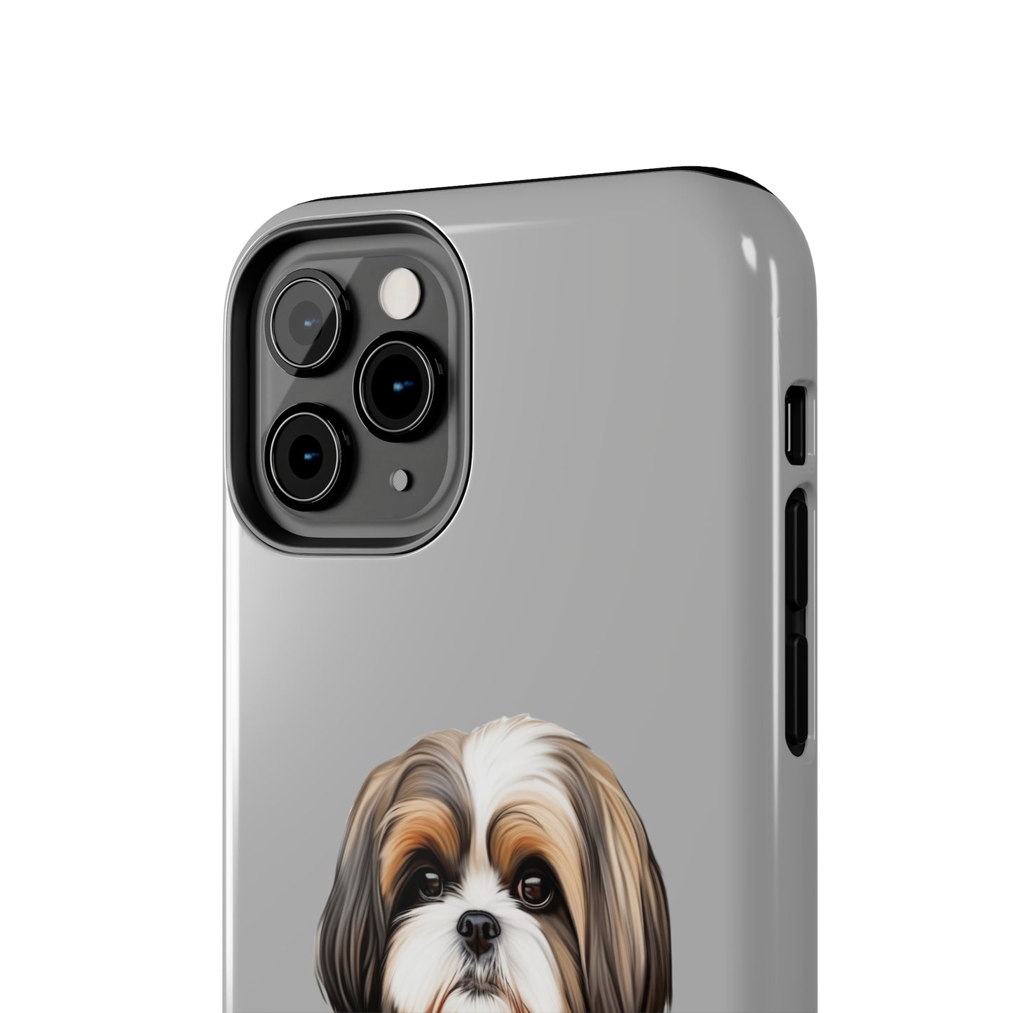 Light Grey Shih Tzu Tough Phone Case