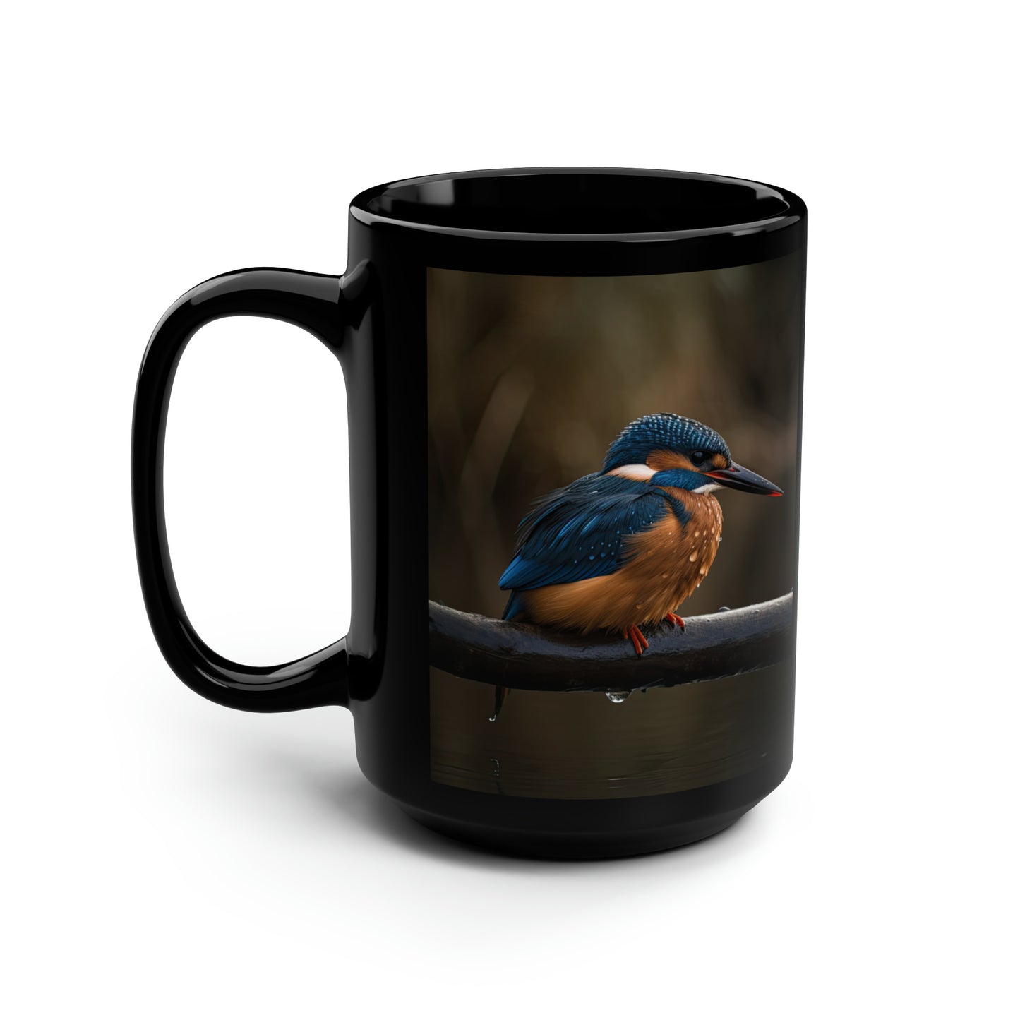 Kingfisher Mug - 15 oz Ceramic Mug