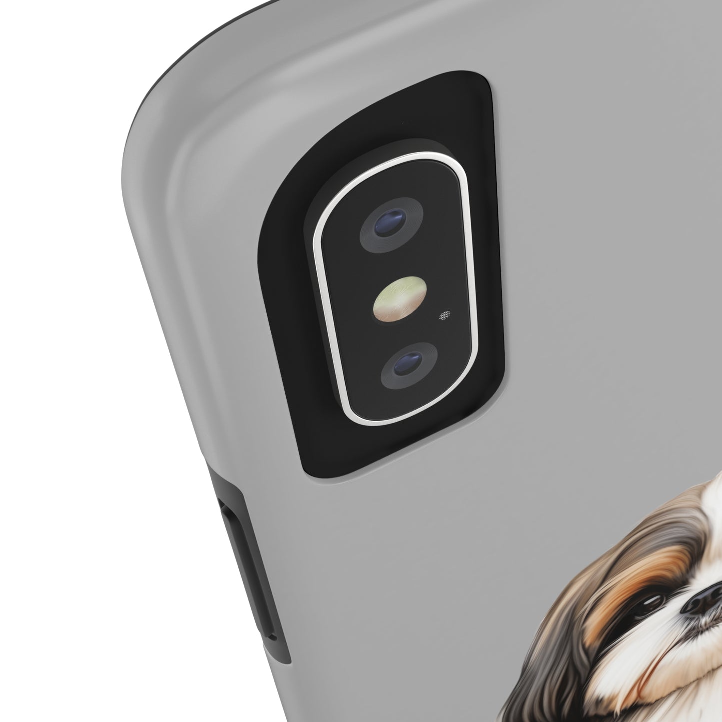 Light Grey Shih Tzu Tough Phone Case