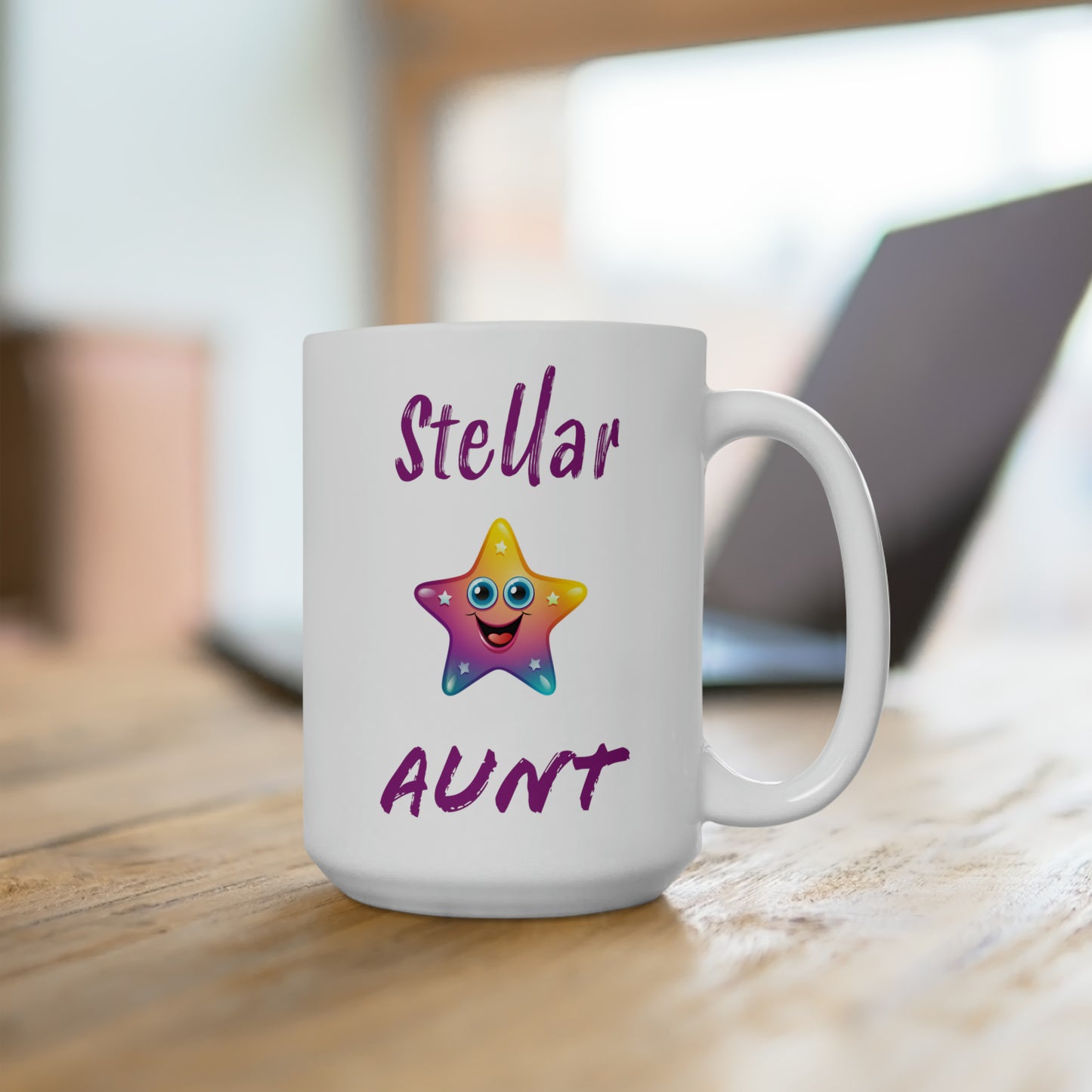 Stellar Aunt Mug 15oz