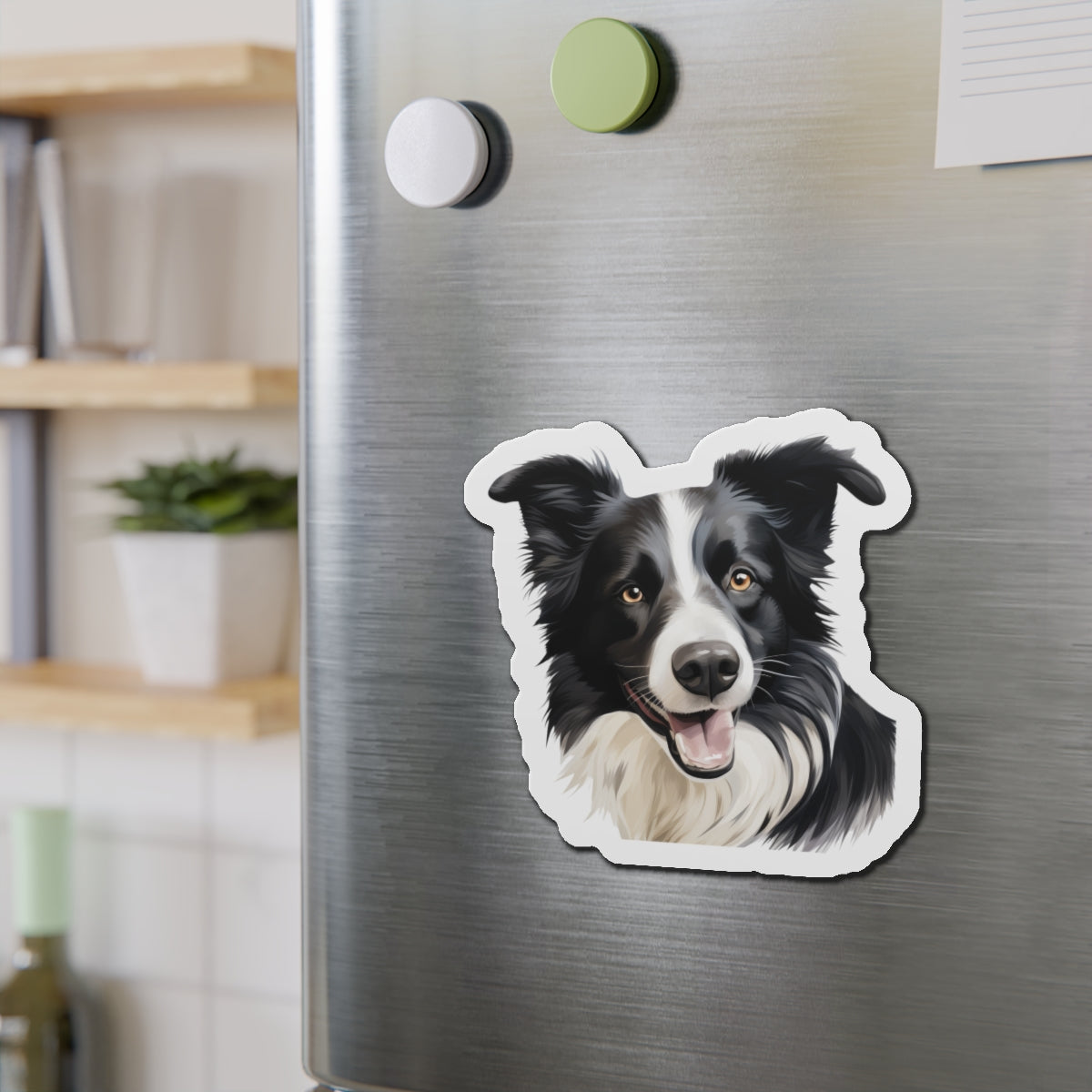 Border collie Magnet - Die Cut Dog Magnet