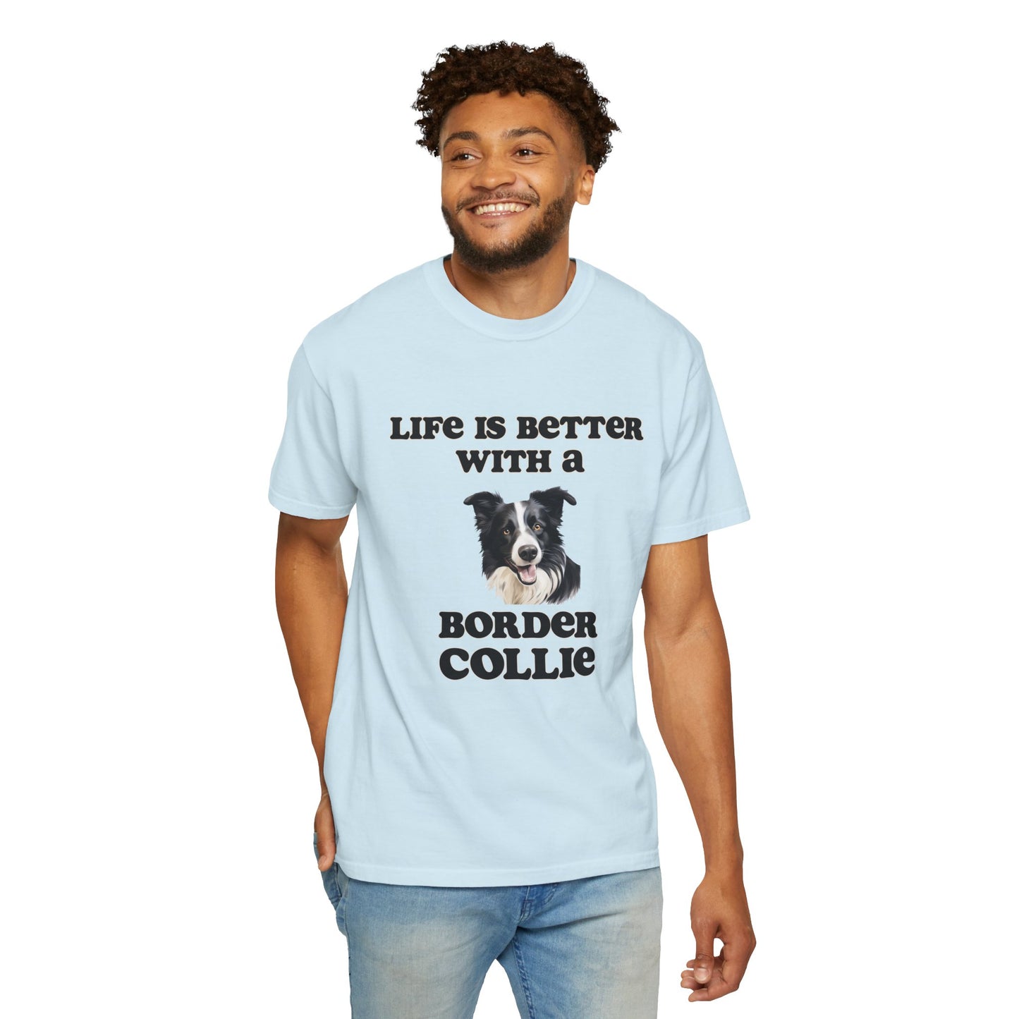 Border Collie Tshirt - Dog Mom Shirt, Dog Dad Shirt, gift for Dog Mom