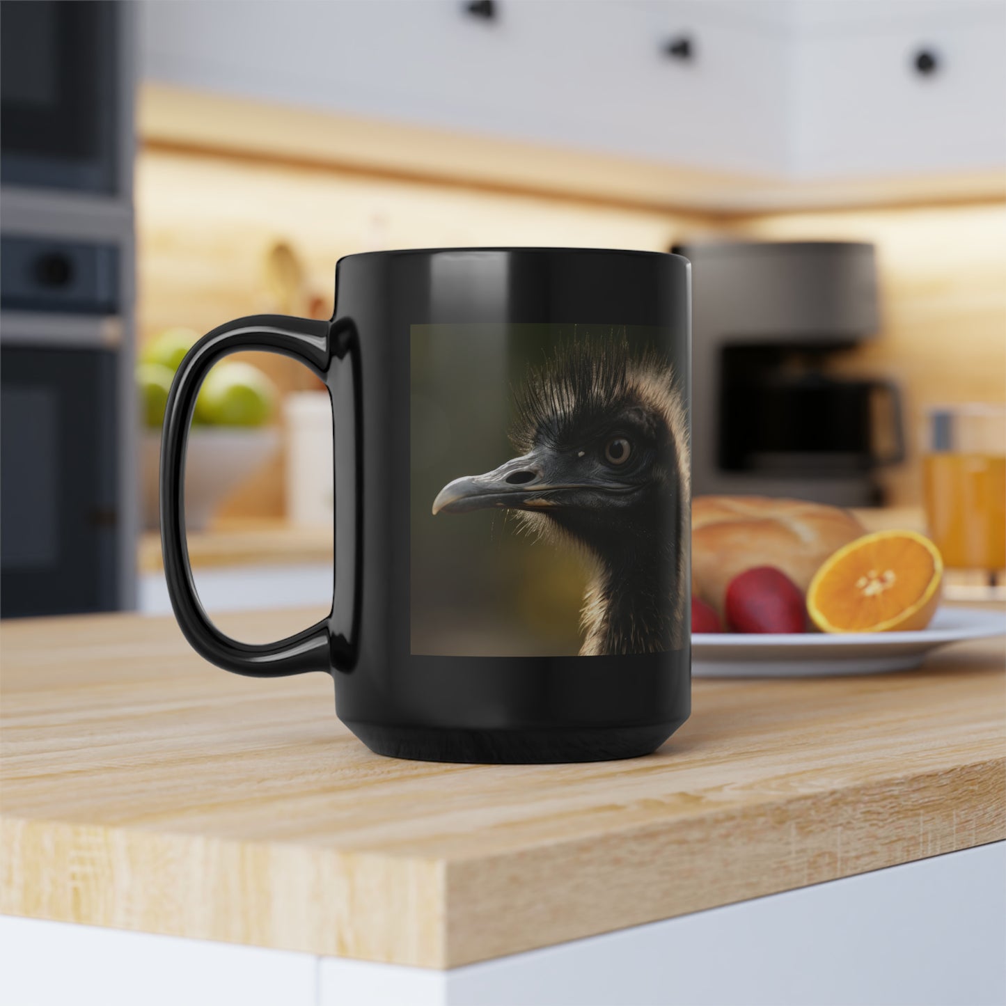 Emu Mug - 15 oz Ceramic Mug