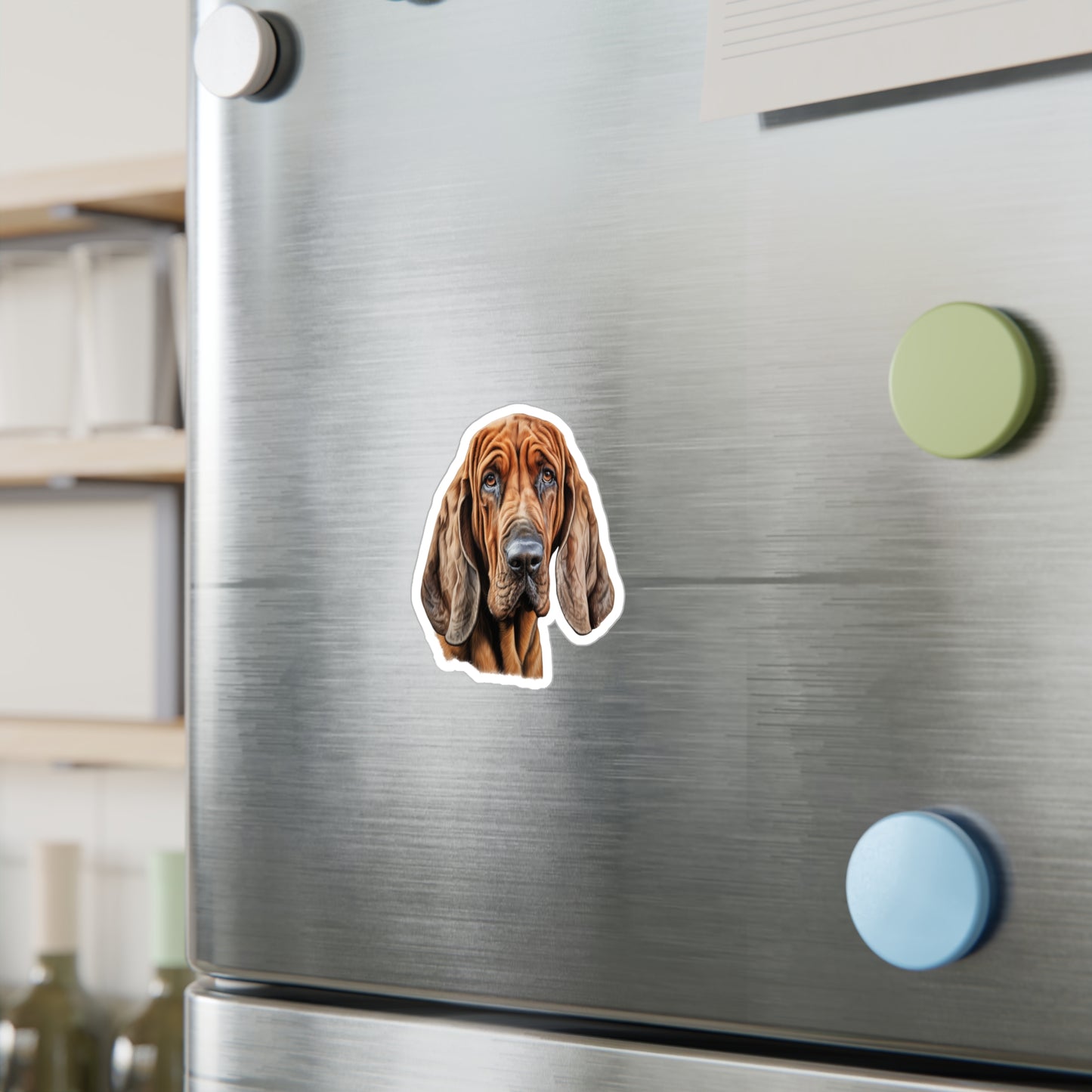 Bloodhound Sticker - Kiss-Cut Vinyl Dog Decals