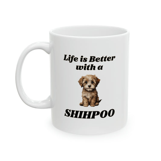 Shihpoo Mug - 11 oz