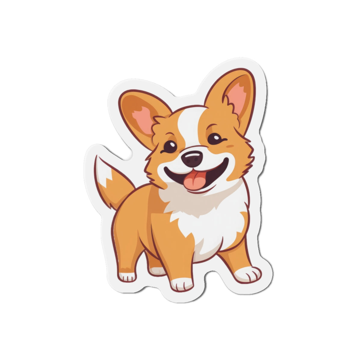 Corgi Die-Cut Magnet