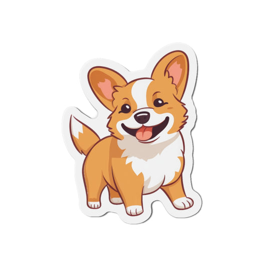 Corgi Die-Cut Magnet
