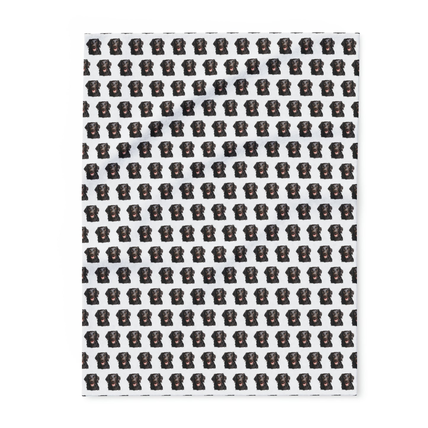 Flat-coated retriever Arctic Fleece Blanket