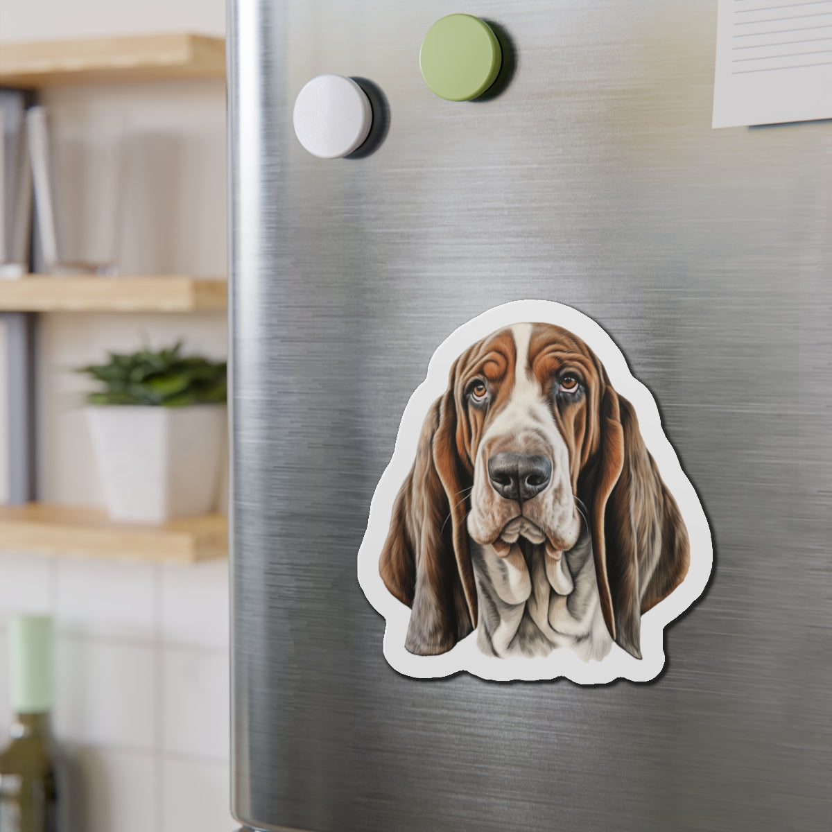Basset Hound Magnet - Perfect for Dog Lovers' Decor