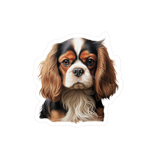 Cavalier King Charles Spaniel Sticker - Vinyl Dog Decals