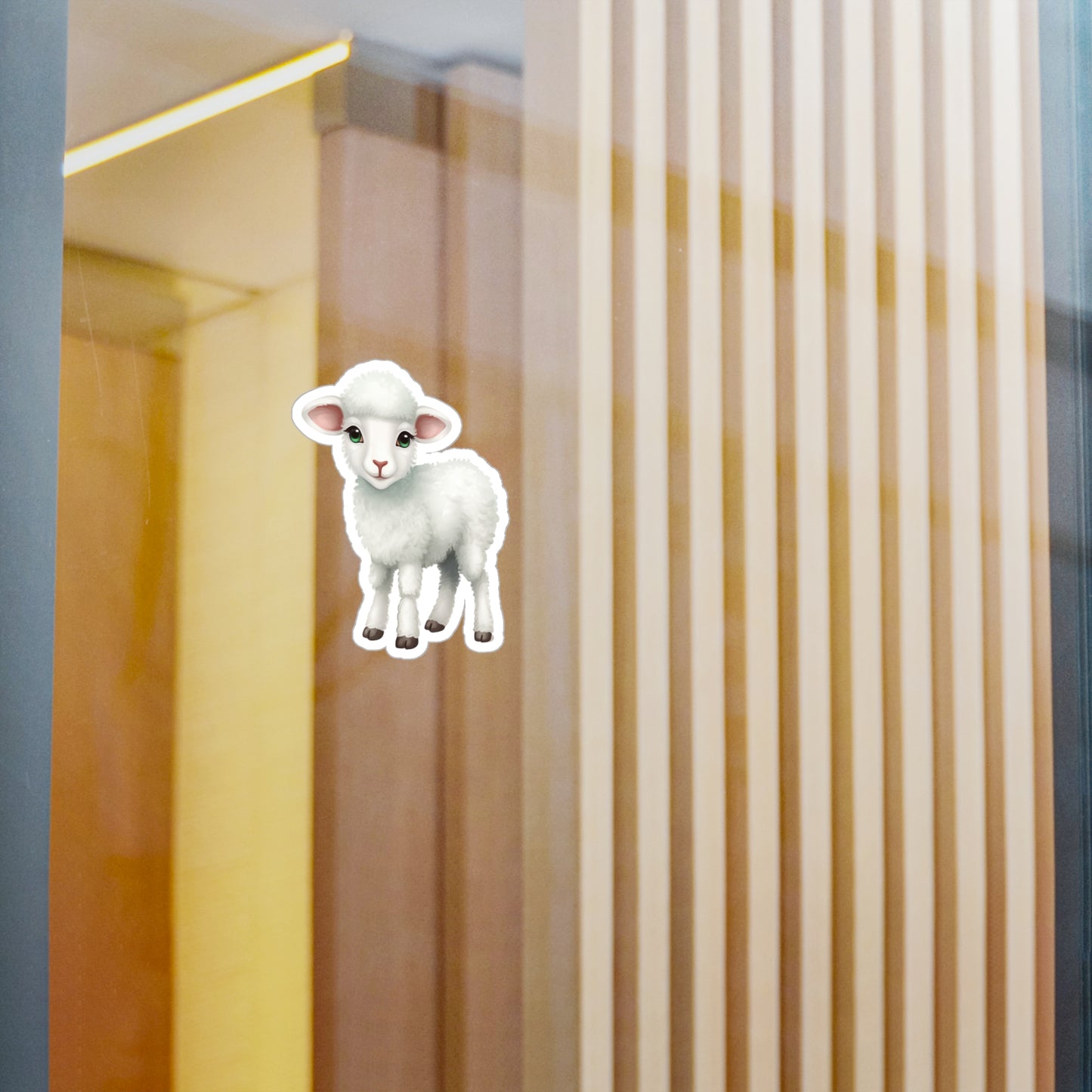 Lamb Sticker - Kiss-Cut Vinyl Decals