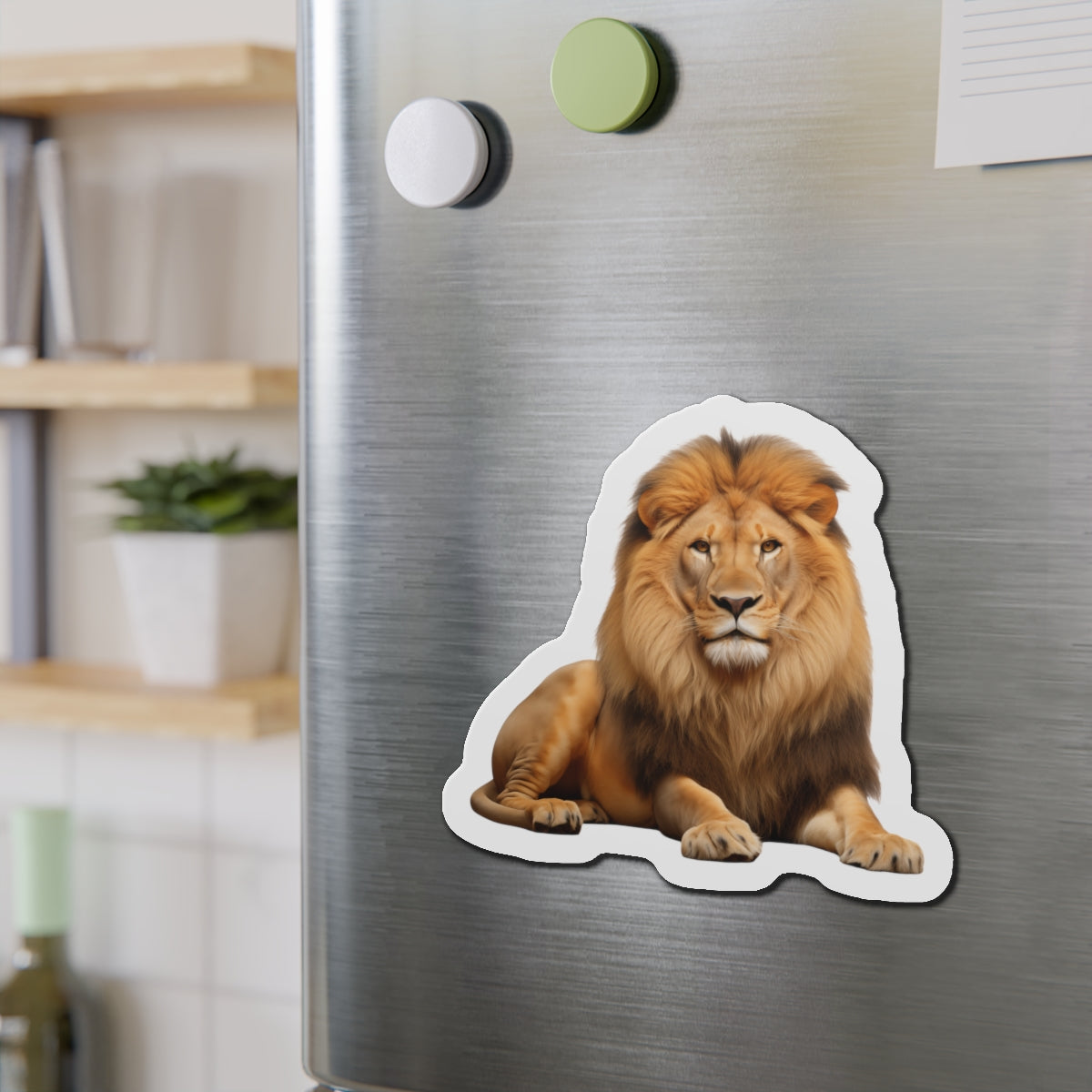 Lion Magnet - Die-Cut