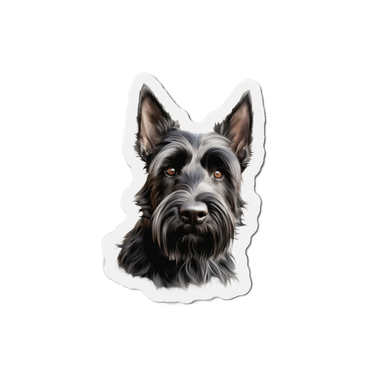 Scottish Terrier Magnet | Die Cut Dog Magnet | Pet Kitchen Decor