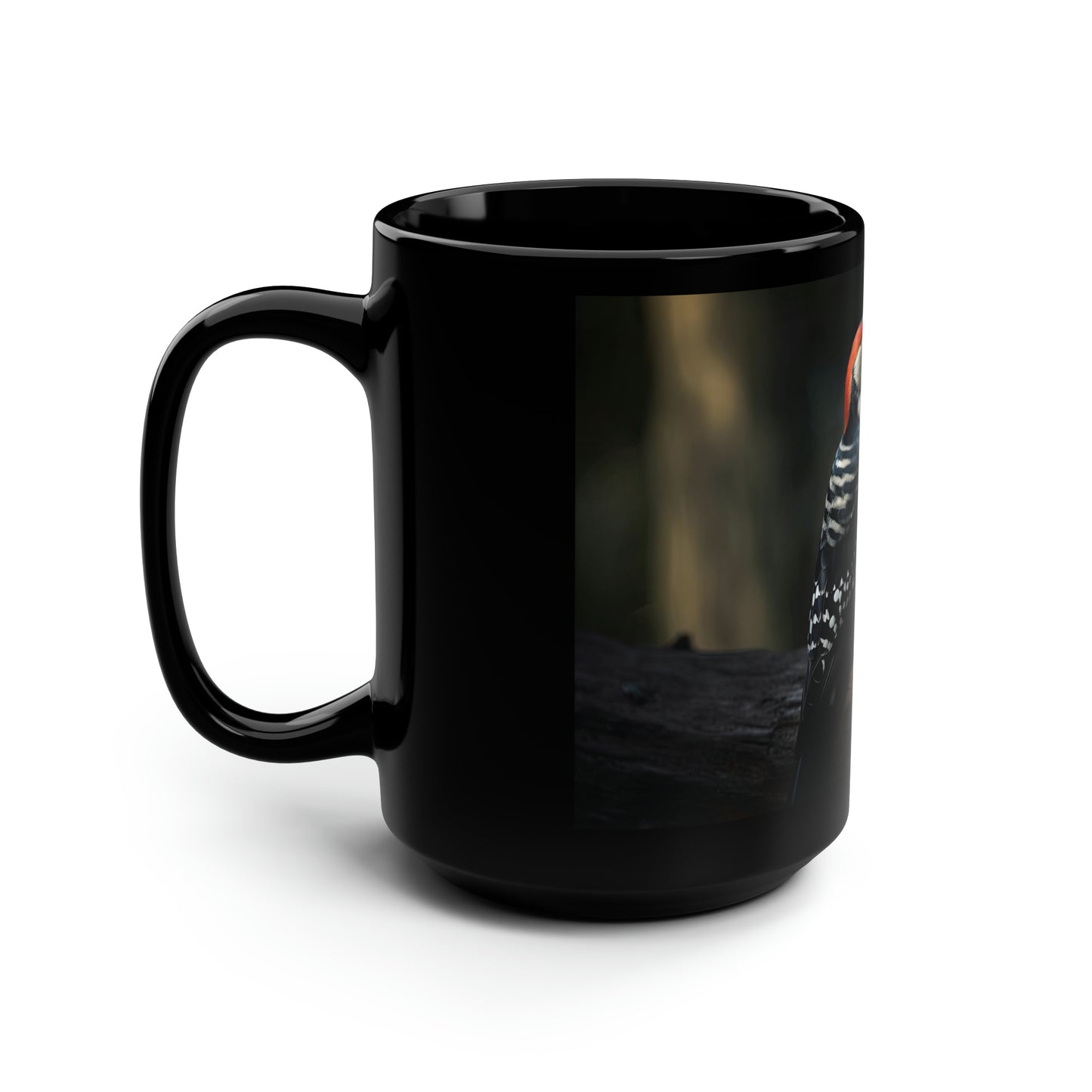 Woodpecker Mug - 15 oz Ceramic Mug