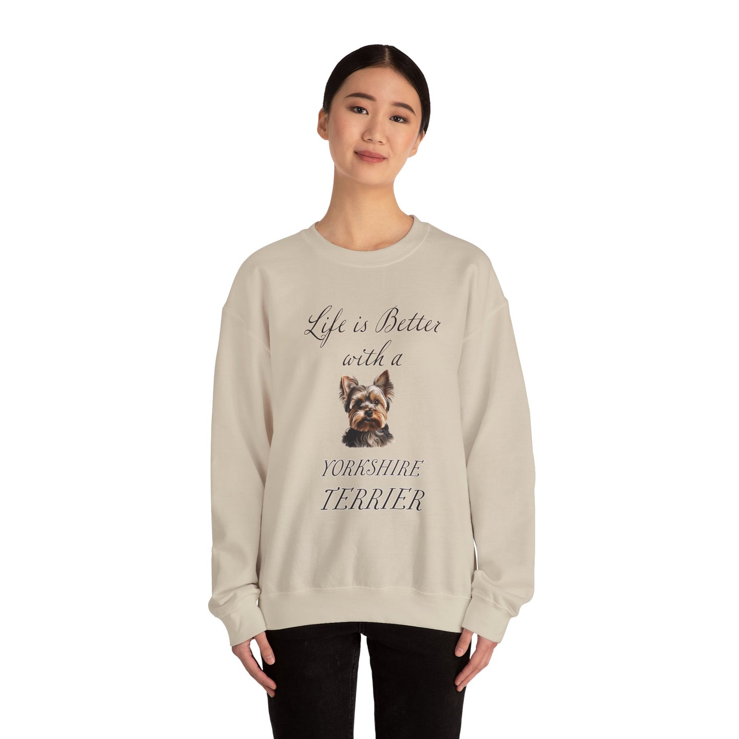 Yorkshire Terrier sweatshirt, Dog Mom Shirt, Dog Dad Shirt