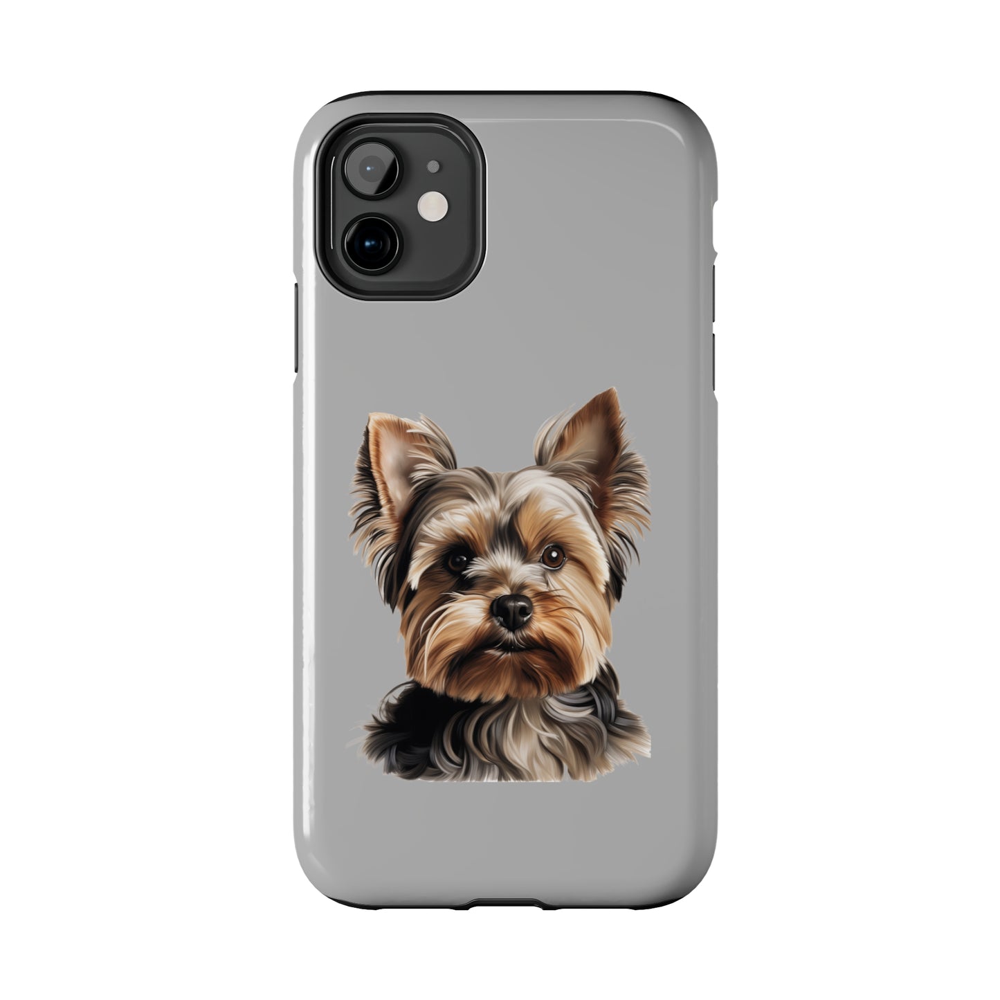 Yorkshire Terrier Tough Phone Case (Light Grey)