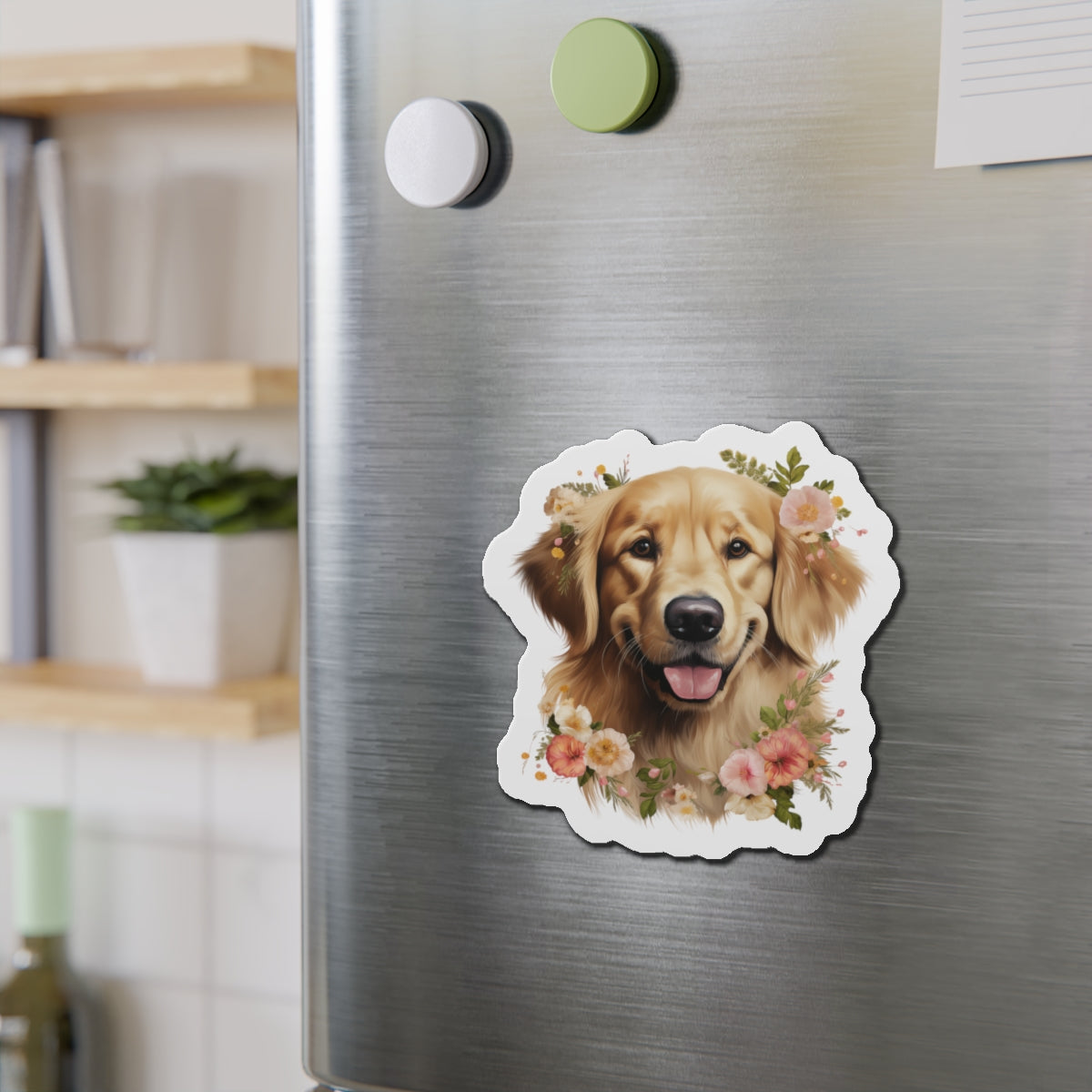 Golden Retriever Magnet - Die Cut Dog Magnet