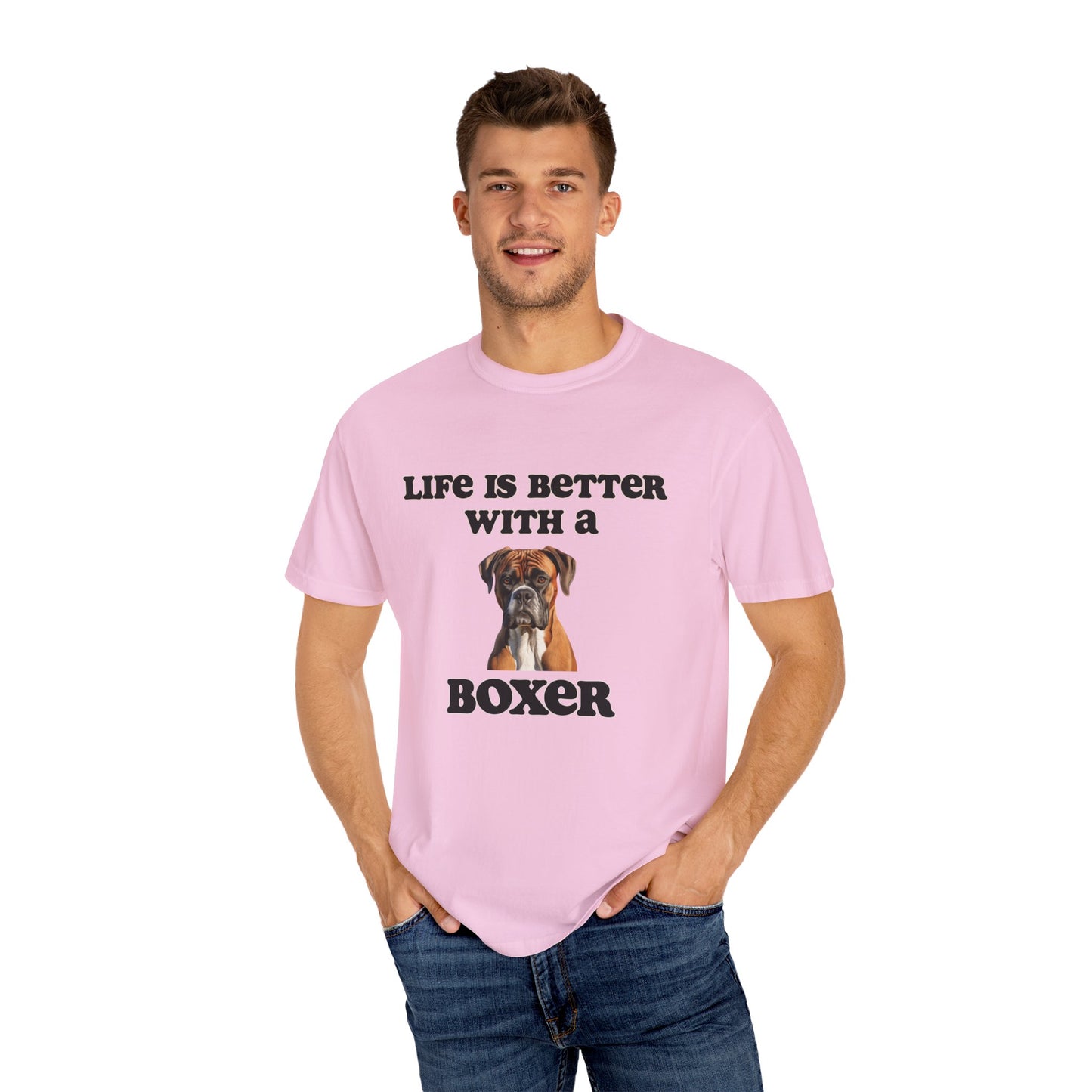 Boxer Tshirt - Dog Mom Shirt, Dog Dad Shirt, gift for Dog Mom