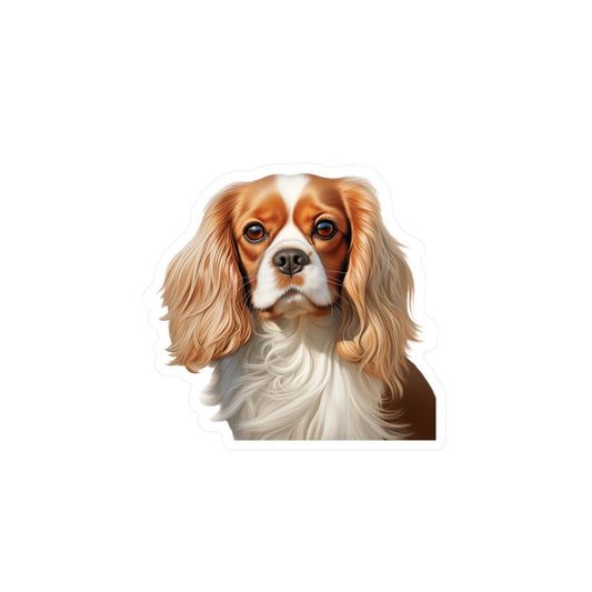 Cavalier King Charles Spaniel Sticker - Vinyl Dog Decals