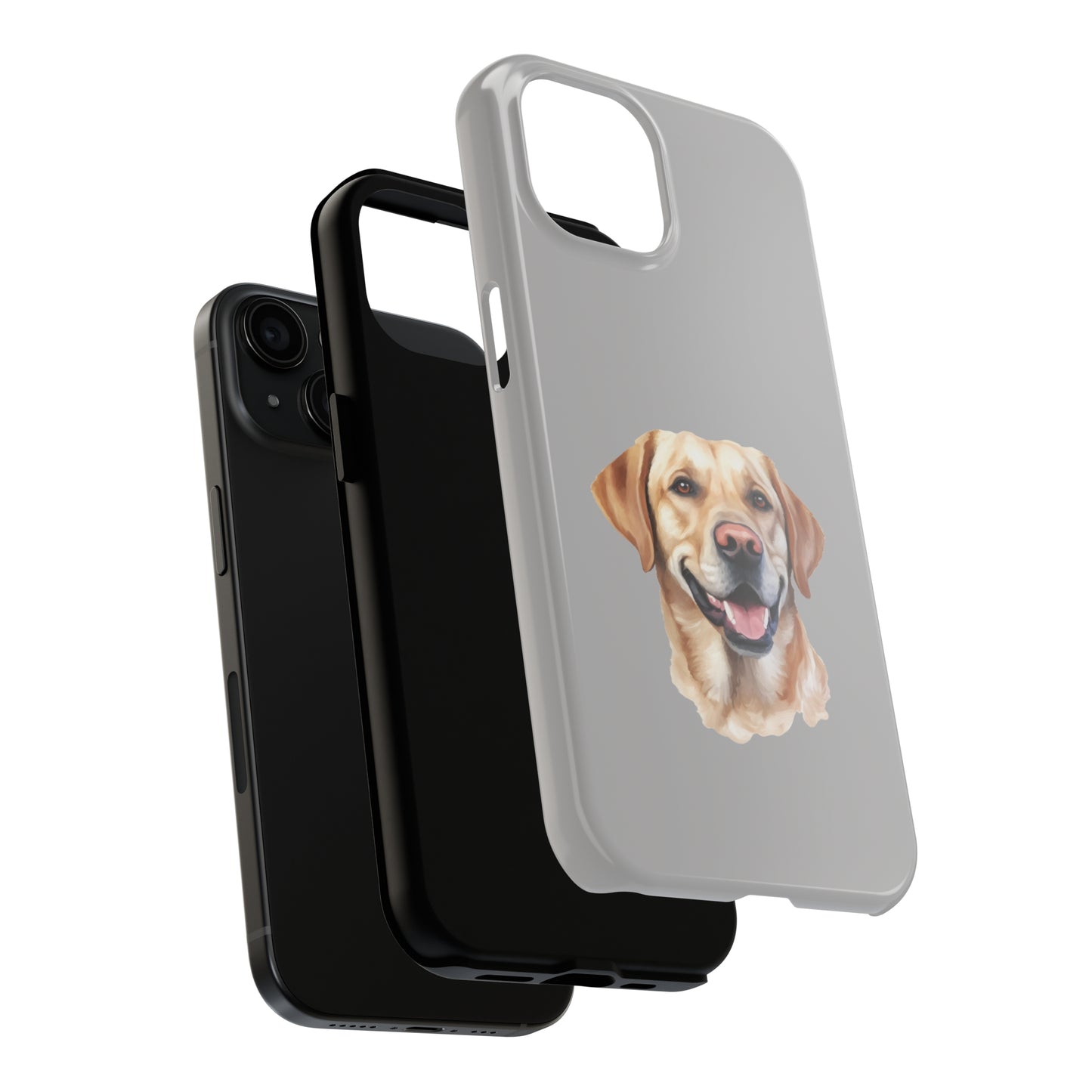 Light Grey Labrador Retriever Tough Phone Case