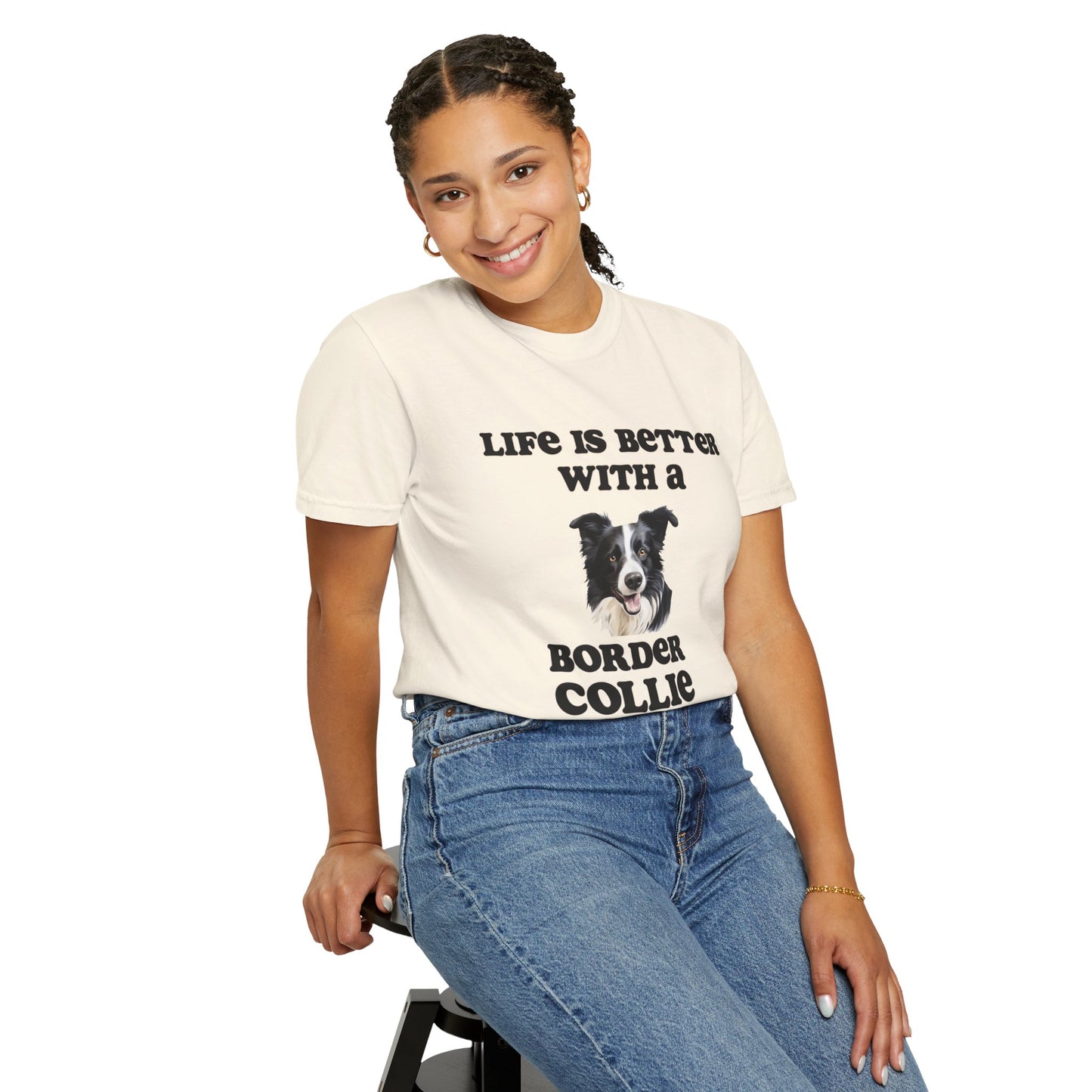 Border Collie Tshirt - Dog Mom Shirt, Dog Dad Shirt, gift for Dog Mom