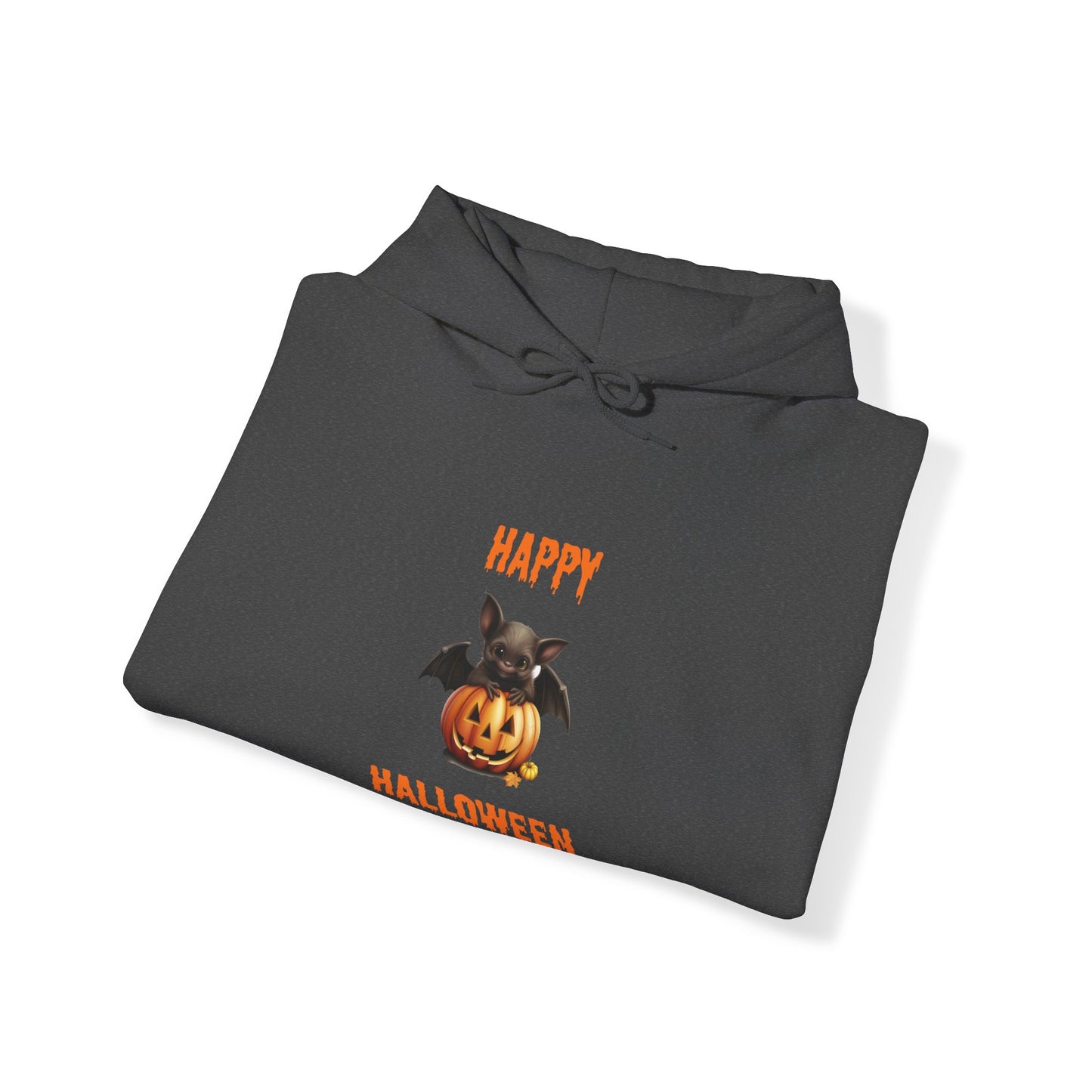 Happy Halloween Bat Hoodie - Unisex Heavy Blend Hooded Sweatshirt