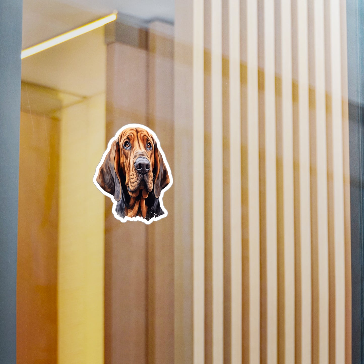 Bloodhound Sticker - Kiss-Cut Vinyl Dog Decals