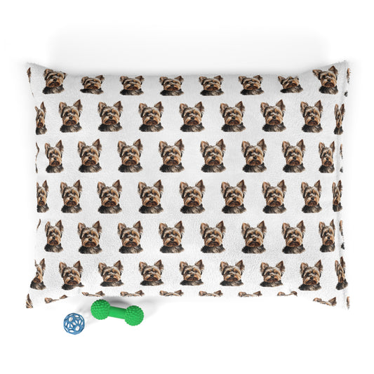 Yorkshire Terrier Dog Bed - Dog Lover Gift
