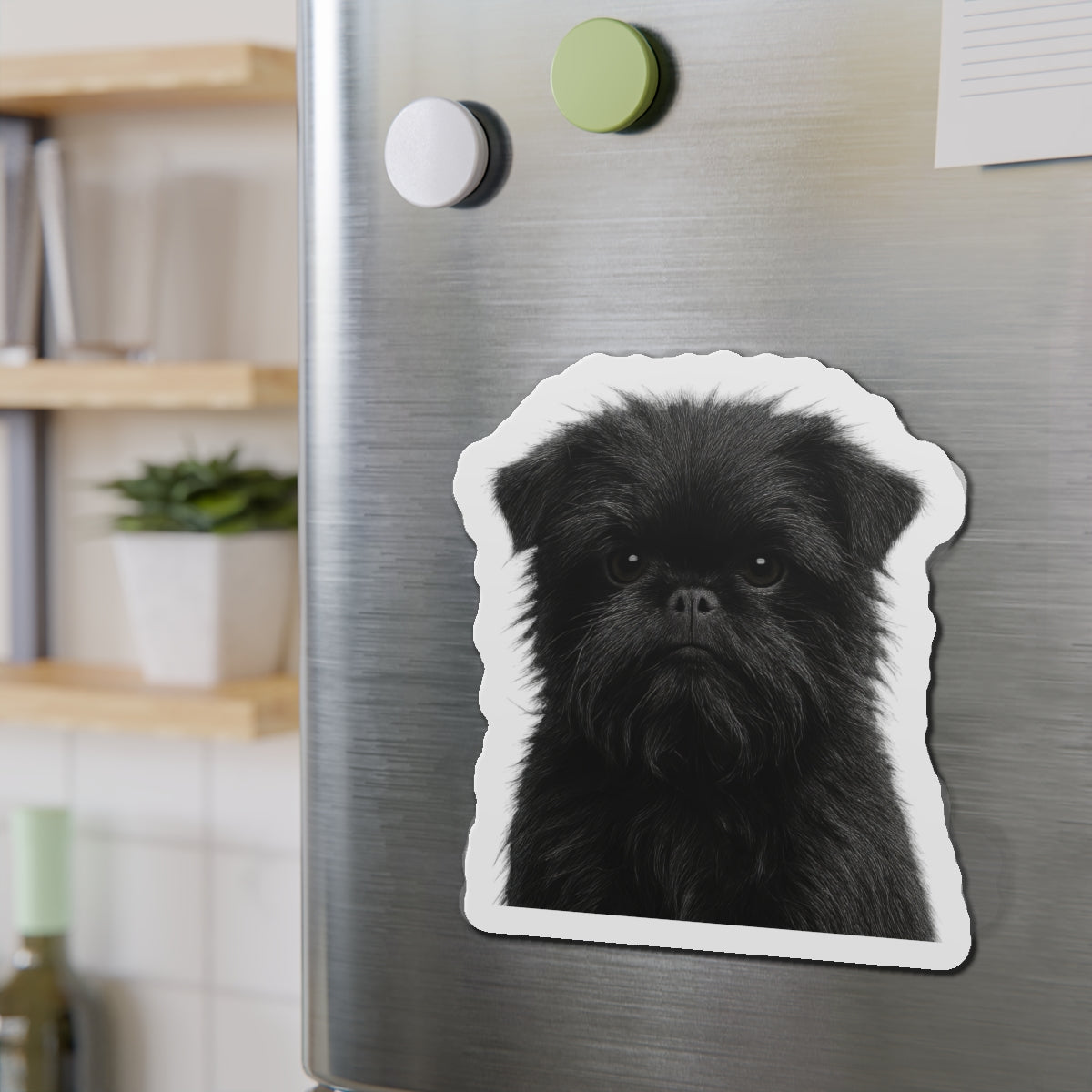 Affenpinscher Magnet, Fridge Magnet, Cute Dog Magnet, Animal Lover Gift, Pet Owner Decor, Kitchen Decor