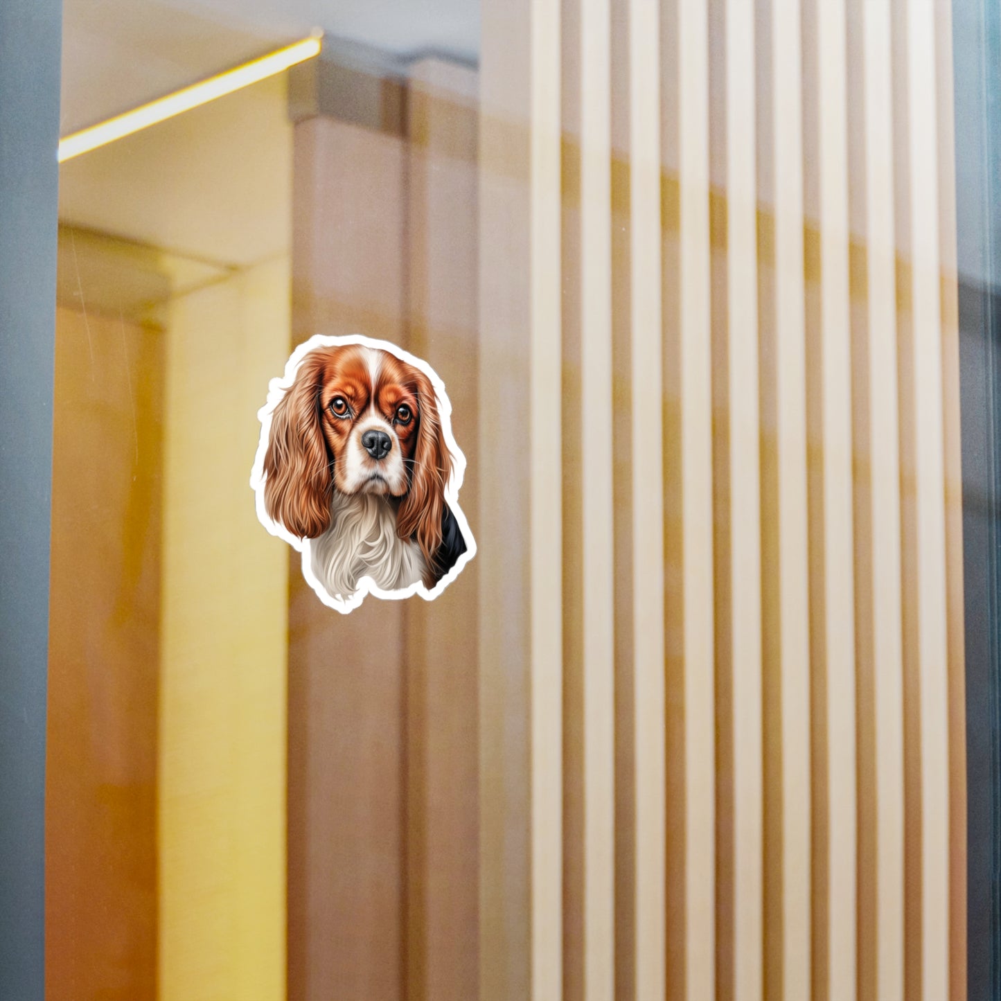 Cavalier King Charles Spaniel Sticker - Vinyl Dog Decals