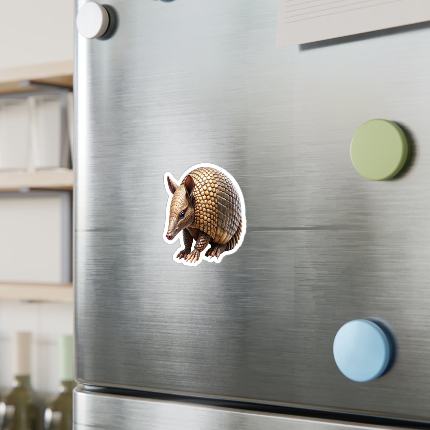 Armadillo Sticker Decal, Cute Animal Vinyl Decal, Laptop Sticker, Car Decal, Water Bottle Sticker, Animal Lover Gift