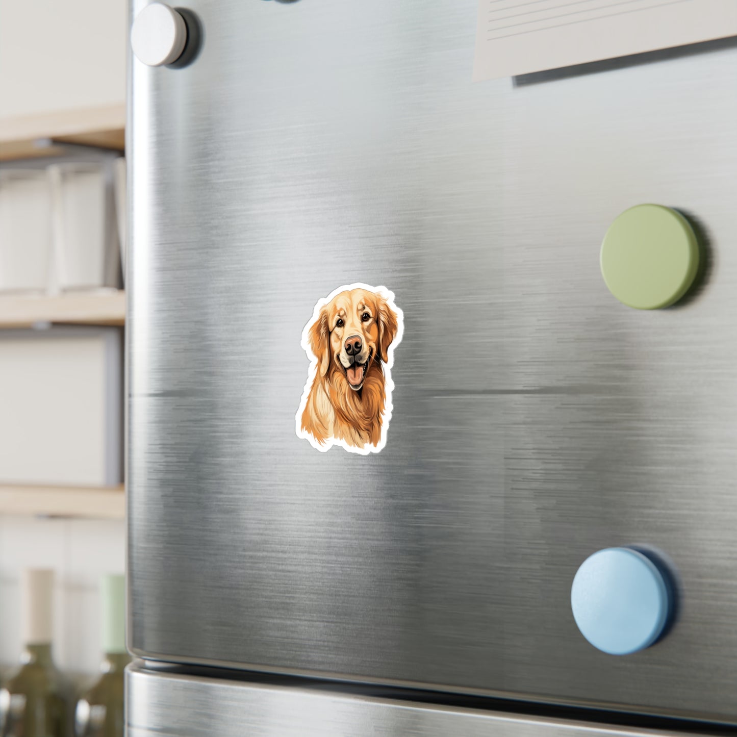 Golden Retriever Sticker - Kiss-Cut Vinyl Decals