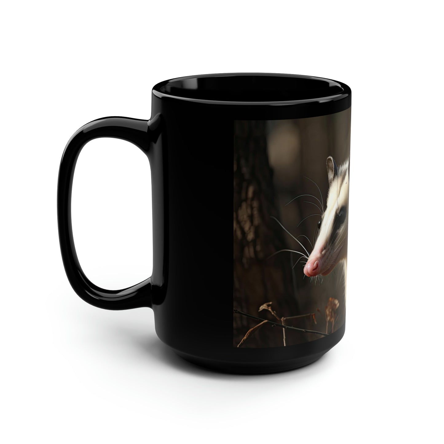 Opossum Mug - 15 oz Ceramic Mug