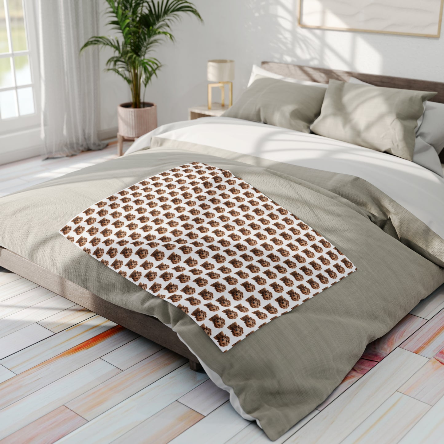 Goldendoodle Arctic Fleece Blanket