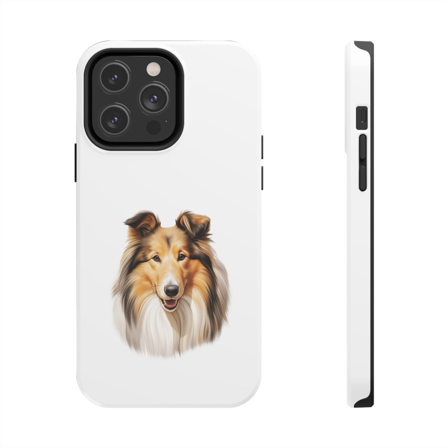 Rough Collie Tough Phone Case