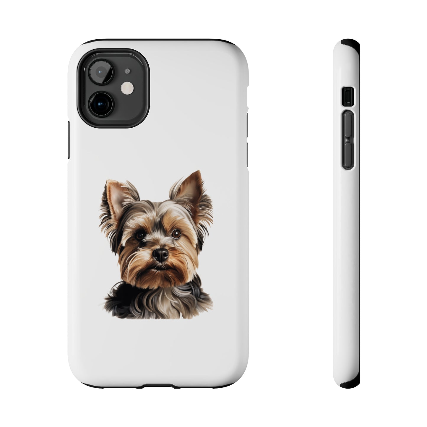 Yorkshire Terrier Tough Phone Case (White)