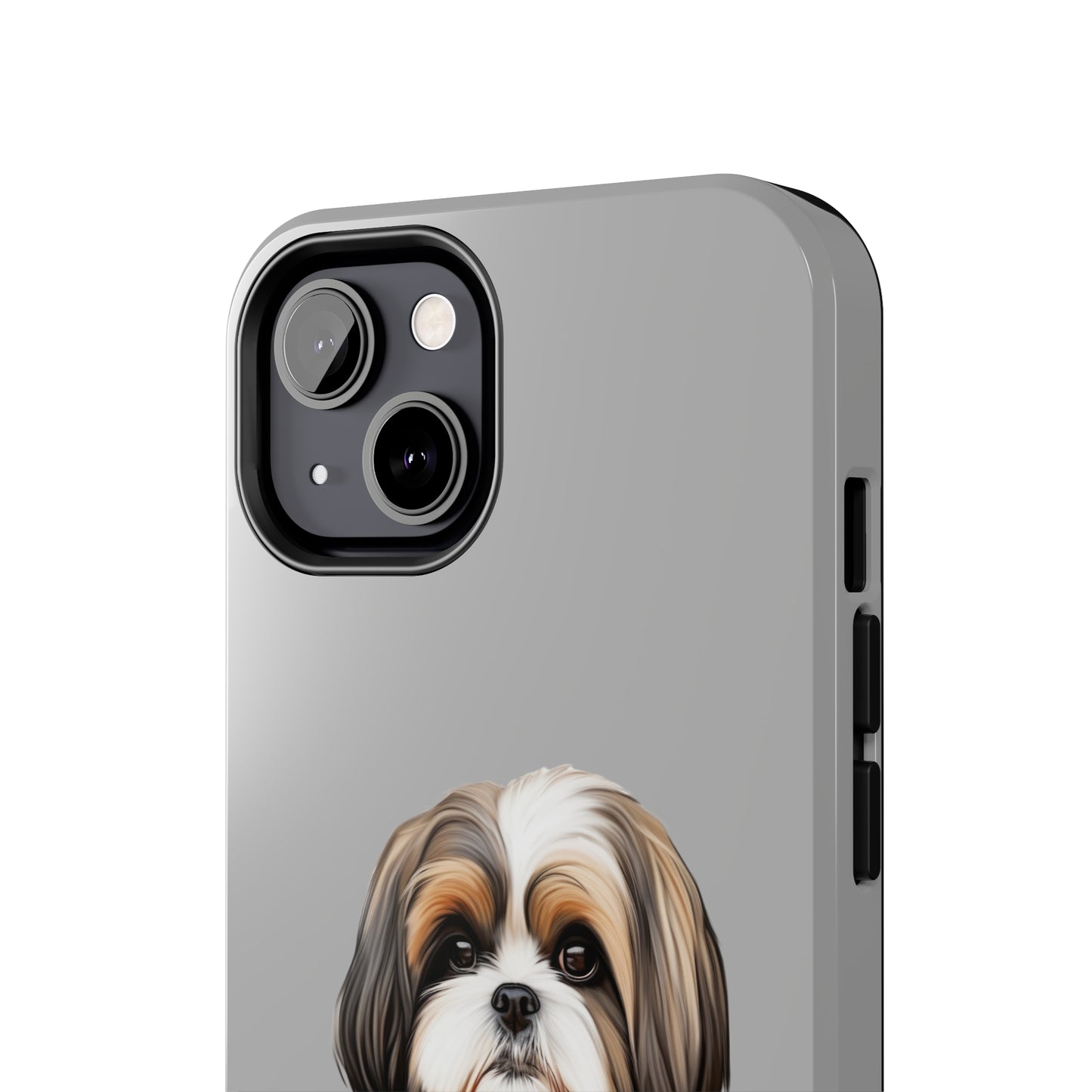Light Grey Shih Tzu Tough Phone Case