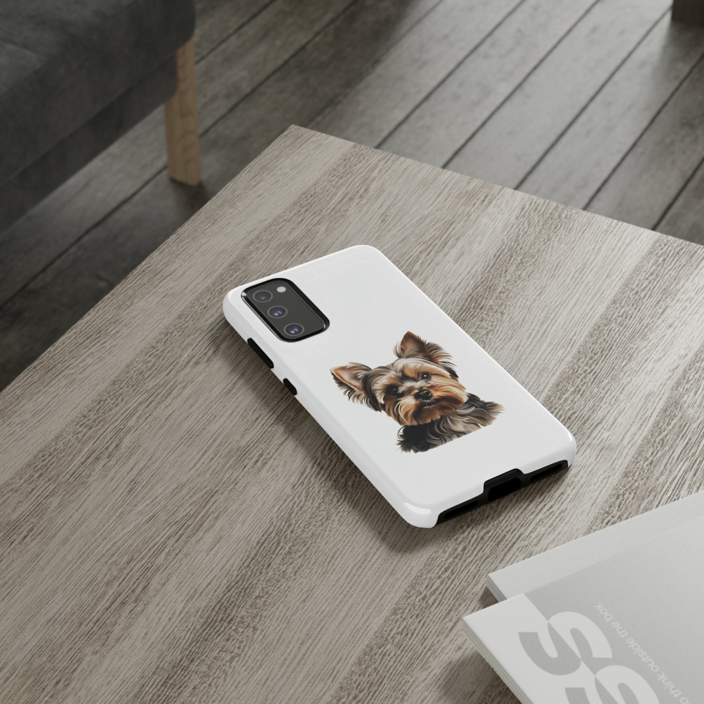 Yorkshire Terrier Phone Case (White)