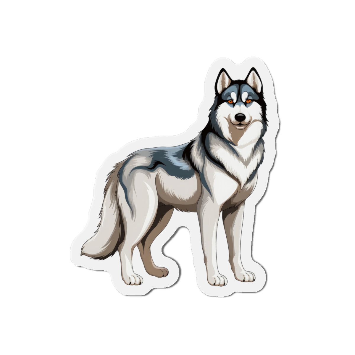 Husky Die-Cut Magnet