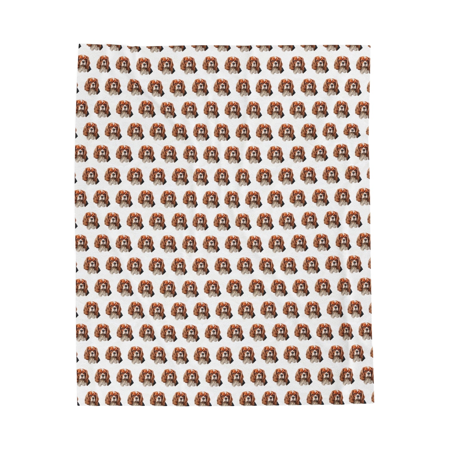 Cavalier King Charles Spaniel Blanket - Velveteen Plush Throw