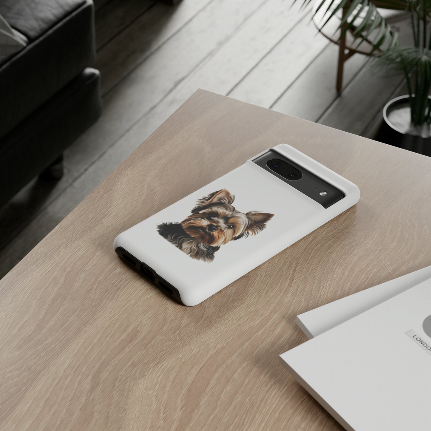 Yorkshire Terrier Phone Case (White)