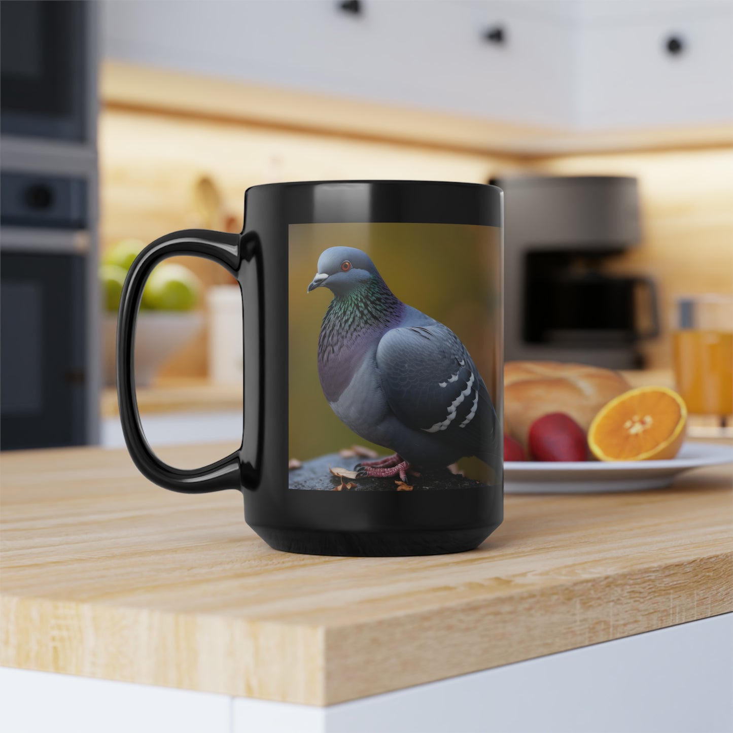 Pigeon Mug - 15oz Ceramic Mug
