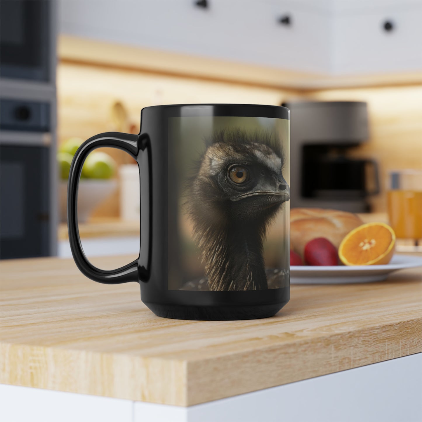 Emu Mug - 15 oz Ceramic Mug