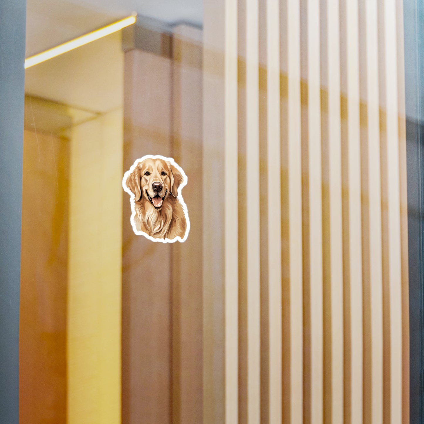 Golden Retriever Sticker - Kiss-Cut Vinyl Decals